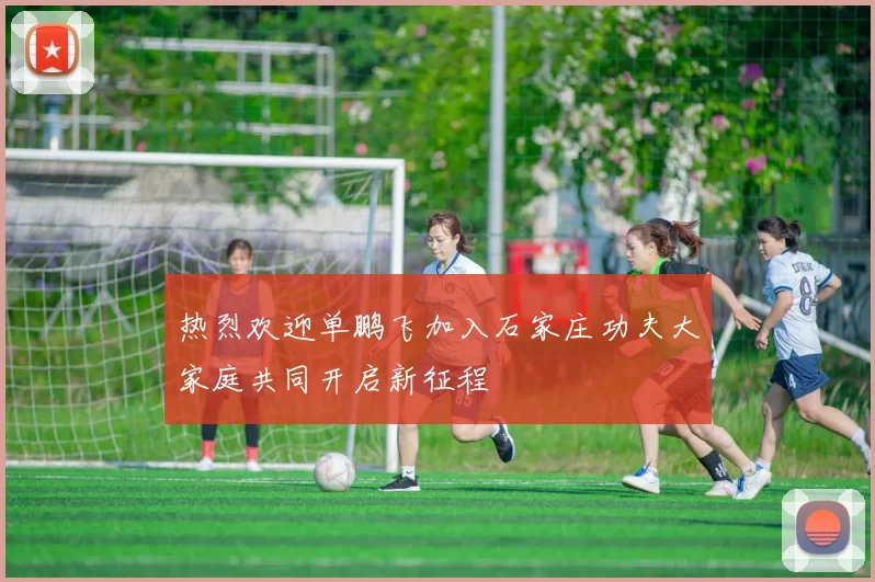 热烈欢迎单鹏飞加入石家庄功夫大家庭共同开启新征程